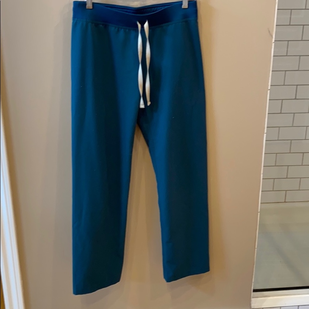 Figs Caribbean blue scrub bottoms